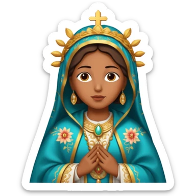 Virgen de Guadalupe sticker