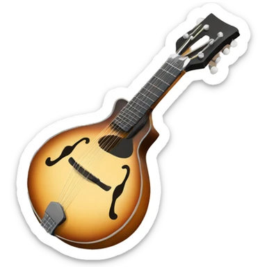 Mandolin F-Style sticker