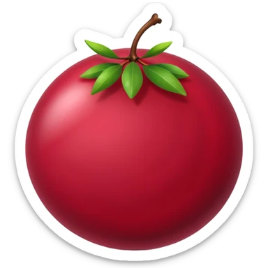 cranberry sticker