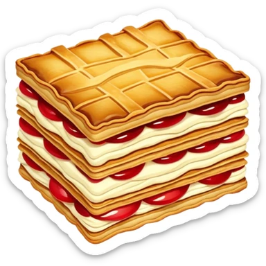 Millefeuille sticker