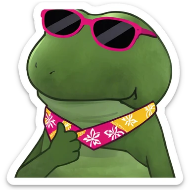 Sock with green smoking coming from it  sticker