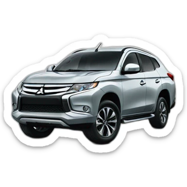 Mitsubishi car logo sticker