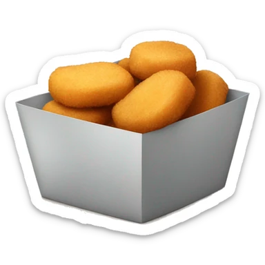 Chicken nuggets  sticker
