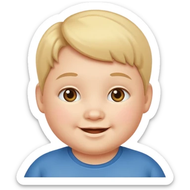 criança gorda sticker