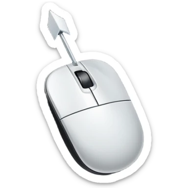 computer mouse cursor pointer sticker