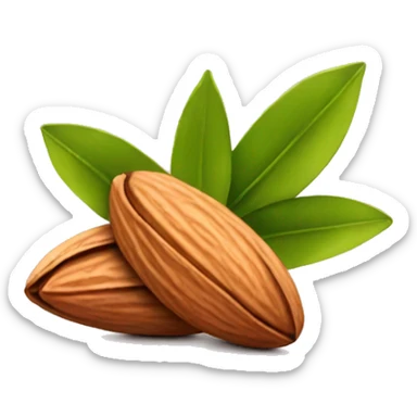 Almond sticker