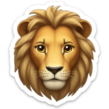 Scar lion ling sticker
