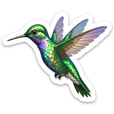 Colibri sticker