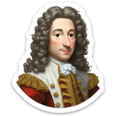 Louis xiv sticker