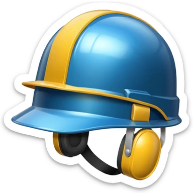 building helmet sticker
