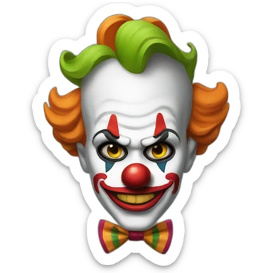 EL PAYASO sticker