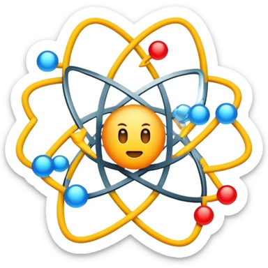 quantum science sticker
