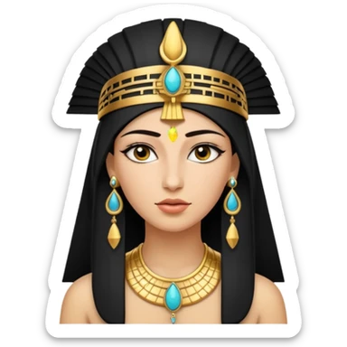 Isis from Egyptian Gods sticker