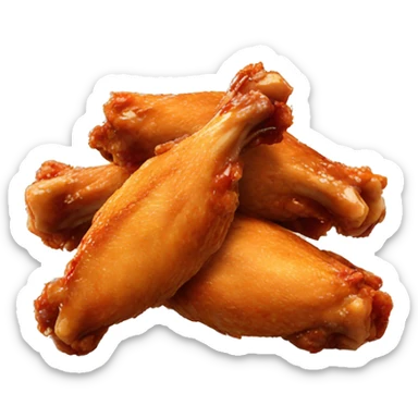 chicken wings sticker