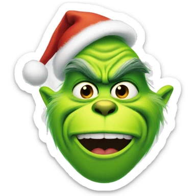 Grinch sticker
