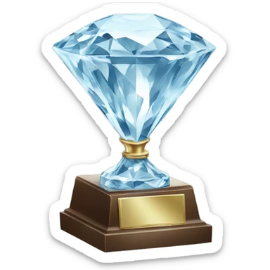 diamond trophy sticker