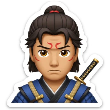 Samurai sticker