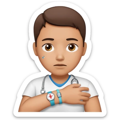 person with diabetes  sticker