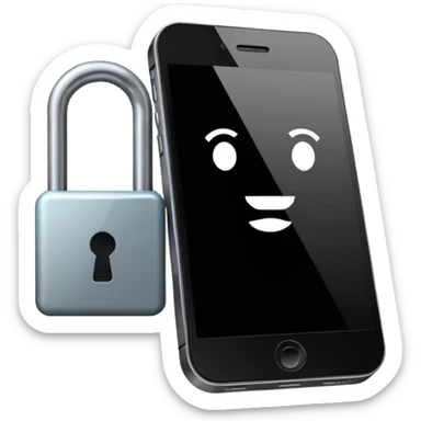Locked Phone sticker