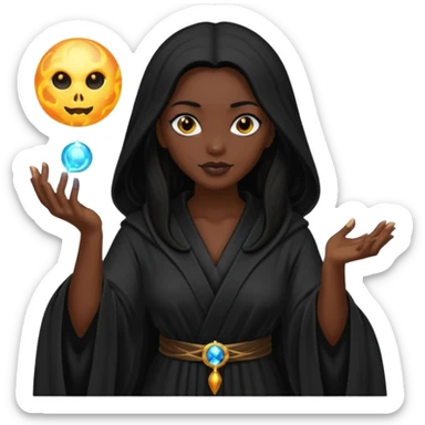 Dark Sorceress sticker