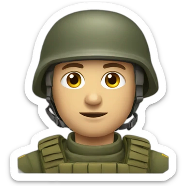 ukrainian soldier sticker