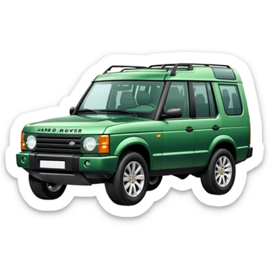 Land Rover Discovery
Apple emoji style. sticker