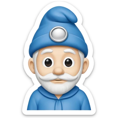 father smurf  sticker
