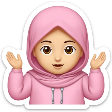 Ağlayan şişman bebek sticker