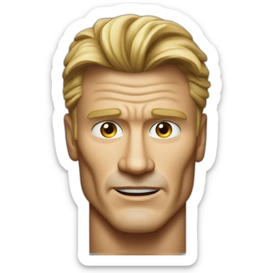 Dolph Lundgren, sticker