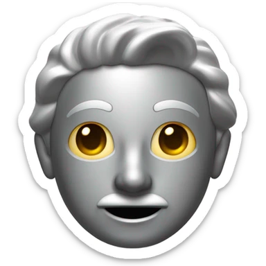 lata de metal con gel sticker