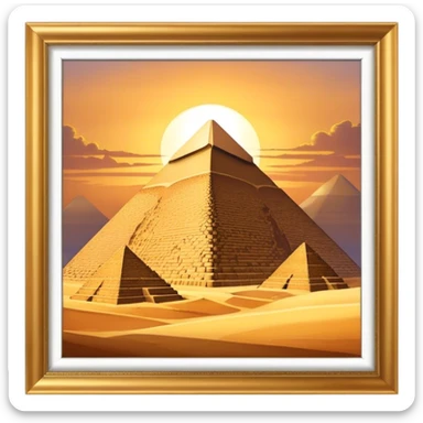 The Great Pyramid of Giza sticker
