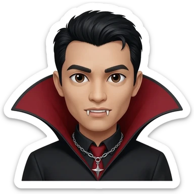 Tanfong vampire. sticker