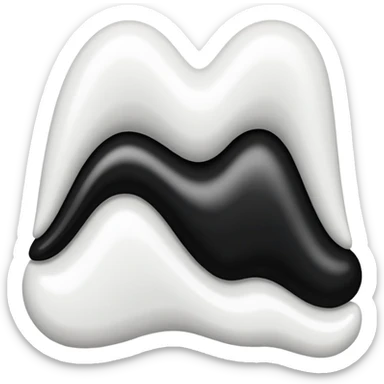 Subtle split background: one side noisy squiggles fading out, the other side clear and minimal, to represent filtering chaos into clarity. sticker