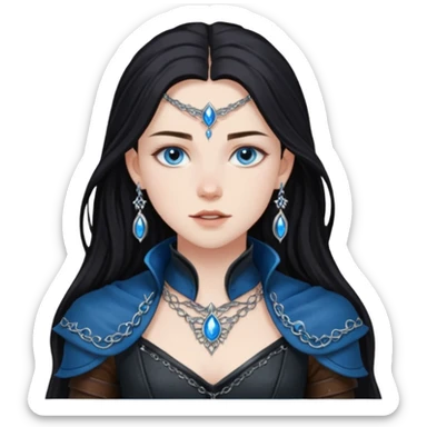 Calaena sardothien from throne of glass sticker