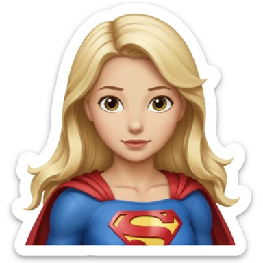supergirl sticker