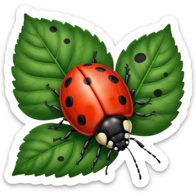 ladybug sticker