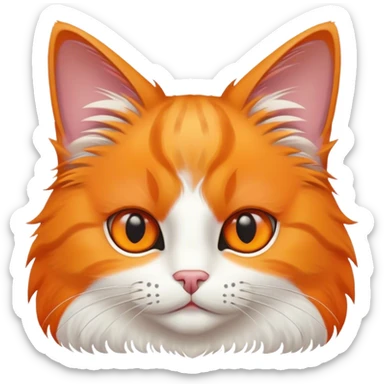 Cat in a Mercedes  sticker