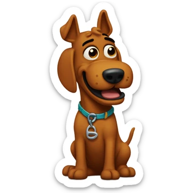 Scrappy Doo sticker