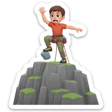 Embrace the challenge sticker