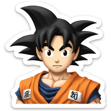 goku dz sticker