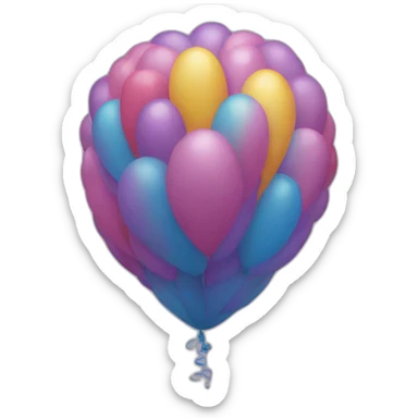 30 balloon sticker