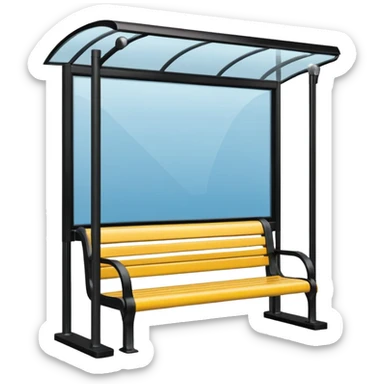Bus Stop sticker