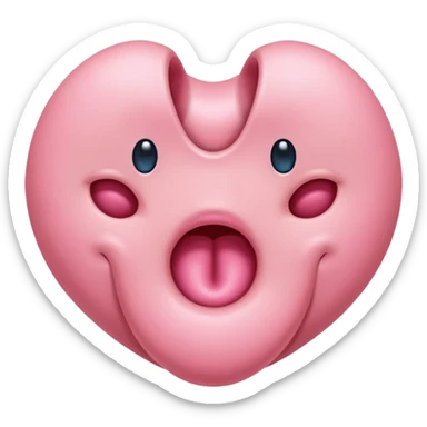 Thyroid gland emoji for my whatsapp text sticker
