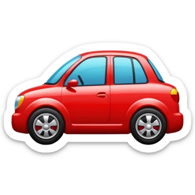 🚗 animated car emoji sticker