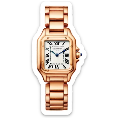 Cartier watch  sticker