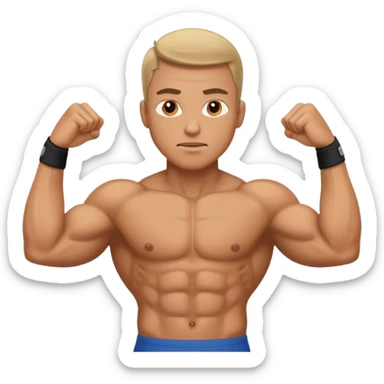 man training

 sticker