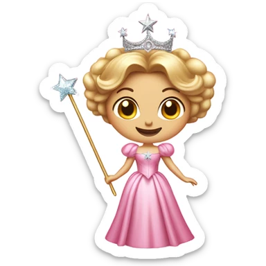 Glinda from wicked sticker