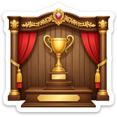 Award Stage sticker
