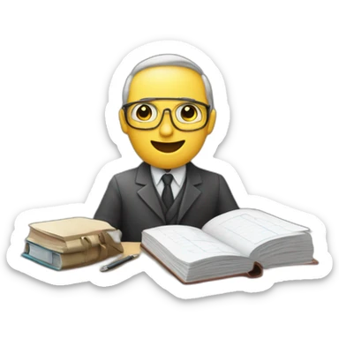 Enquêteur qui se cache derrière un journal sticker