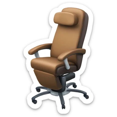 therapist massage chair sticker